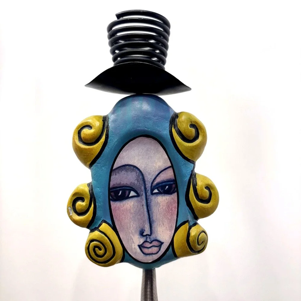 Kimberly Willcox for Silvestri Tickle Your Soul Candlestick 31.5